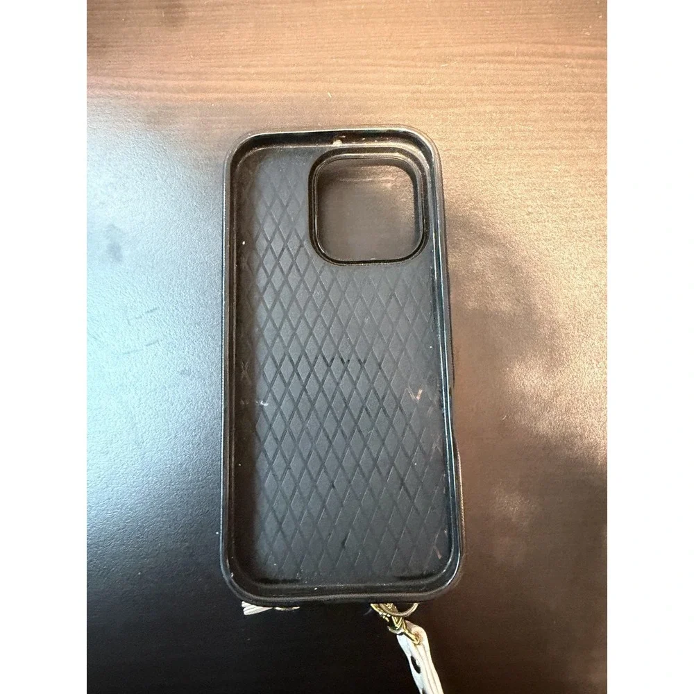 iPhone 16‎ Case With Wallet White Color